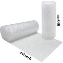 Cekar Store 100CMX5MT Ambalaj Poşeti Balonlu Havalı Naylon Patpat Pıtpıt Pat Pat Taşıma Taşınma Poşeti Naylonu