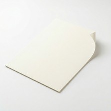 Creapack Amerikan Bristol Karton 10 Adet 50X70 cm 210 Gr. Beyaz Karton