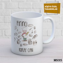 Birsence Kişiye Özel Meslek Temalı Kupa | Isimli & Fotoğraflı Premium Hediye Bardak Kimya Mühendisi