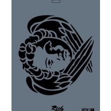 Luord-Store New Seri N-388 Stencil 35X25 cm