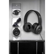 Luord-Store Kulak Üstü Tf Kart Aux Destekli Ergonomik Bluetooth Kulaklık