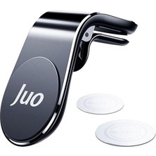 Cekar Store Juo Havalandırma Izgarası Için Manyetik Mıknatıslı Telefon Tutucu + 2 Adet Manyetik Plaka