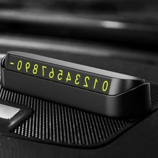 Cekar Store Açılır Kapanır Mıknatıslı Araba Telefon Numarası Numaratör Parkmatik, Araç Numaralık, Park Numaratörü