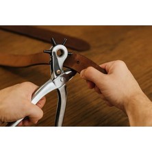 Cekar Store Kemer Delme Aleti Kemer Delme Pensi 6 Ayrı Ayarlı Pens Deri Delici El Aletleri