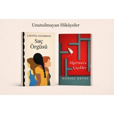Alfa Yayınları Saç Örgüsü&algernon'a Çiçekler Iki Kitap Set
