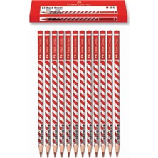 Faber-Castell Faber Castell Kurşun Kalem Candy Roll Kırmızı 12’li Kutu