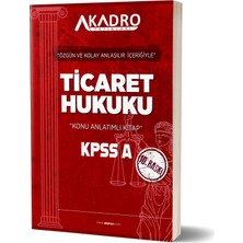 A Kadro Yayınları Ticaret Hukuku 10.baskı