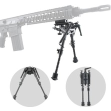 Vector Rokstad Carbon Fıber Bıpod 6-9” Yana Yatan - Katlanır Hafif Yivli Tüfek Ayağı