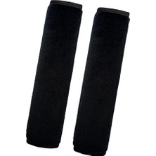 Cekar Store 2'li Paket Evrensel Yumuşak ve Rahat Araba Emniyet Kemeri Pedleri Koşum Pedleri Bebek Arabası Askı Kılıfları Sırt Çantası Omuz Pedi Otomotiv Emniyet Kemeri Minderi Kılıfı Yetişkinler Için -