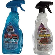 Cekar Store Araba Oto Cam Buz Çözücü Sprey (500 Ml) & Buğu Önleyici Sprey (500 Ml) Kar Çözücü Oto Kışlık Set 2'li Set