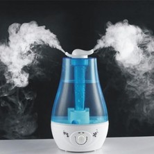 Cekar Store 3 Litre Ultrasonik Buhar Makinesi Hava Nemlendirme Cihazı Hava Nemlendirici Ayarlanabilir Sprey Çıkışı Buhar Makinesi