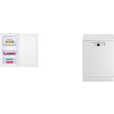 Beko Bm 4144 Wf 4 Programlı Bulaşık Makinesi + 7030 MB 3 Bölmeli Derin Dondurucu