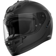 Sena Phantom Xb (Ekstra Bass) Interkomlu Motosiklet Kaskı Mat Siyah