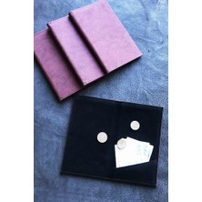 VİP GİFT Hesap Sümeni Adisyon Kabı Bordo Vegan Deri 12 x 20 Cm.