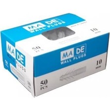 Luord-Store Made 10 mm Plastik Dubel 50 Adet