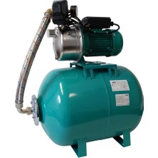 Wilo Jet-Hwj Yatay Tanklı Hidrofor    Wilo Hwj 203 Em 0,75/2-M-1-E Tek Kademeli 50 Litre Yatay Tanklı Domestik Hidrofor
