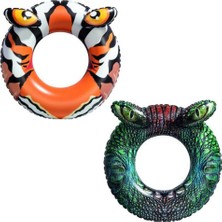 Luord-Store Gerçekçi Timsah &amp; Kaplan Simit - 1 Adet