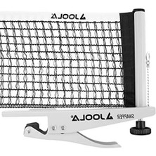 Cekar Store Joola Tischtennisnetz Snapper-Indoor Rnitur Freizeitsport Höhenverstellbar T Feststellschraube - Klemmtechnik, Silber/schwarz, One Size