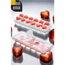 Luord-Store Buz Kalıbı - Bas-Bırak Kapaklı Silikon Buz Kalıbı 720630