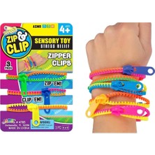 Luord-Store S01004785 Jru-Zip Zipper Cli̇ps 3A -Sun