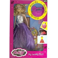 Luord-Store Anlily Çantalı Yedek Elbiseli Bebek 2281