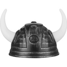 Luord-Store Viking Başlığı Asteriks Başlığı Gümüş Renk