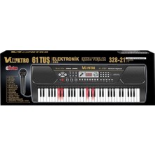 Luord-Store TFL-328-21 Vlektro Kutulu 61 Tuş Büyük LCD Ekranlı Elektronik Büyük Org