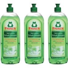 Frosch Bulaşık Deterjanı 750 ml Limonlu Koku ile Ekolojik Temizlik Sağlar