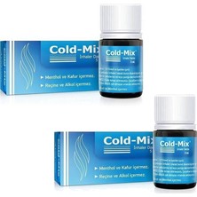 Cold-Mix 5 ml Damla x 2 Adet Doğal İçerikli İnhaler Burun Tıkanıklığına Karşı Koruma