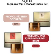 S&C Alicia Leke Karşıtı ve Aydınlatıcı Set: Kuşburnu Yağı Yenileyici Krem + Propolis Göz Kremi