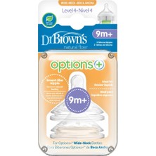 Luord-Store Geniş Ağız 4.evre 2'li Silikon Biberon Emziği