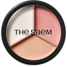 The Saem Cover Perfection Triple Pot Concealer 07 Pink Beige
