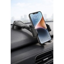 Tech&bello accessories Vantuzlu Araç Içi Telefon Tutucu Akrobat Torpido Yapışır Oto Aksesuar