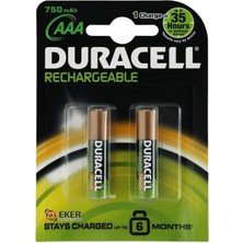 Luord-Store Şarjedilebilir Ince Kalem Pil 2'li Aaa 750 Mah