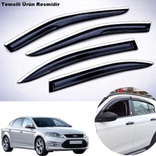 Caraks Ford Mondeo Mügen Cam Rüzgarlığı Abs Krom Nikelajlı Cam Rüzgarlığı 2008-2014 Arası 4 Lü Set
