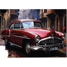 Btoys 500 Parça Klasik Araba Puzzle Eğlenceli Aile Aktivitesi ve Kaliteli Materyal ile