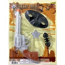 Luord-Store Cowboy Rodeo Şerif Yıldızlı Kartela Kovboy Seti