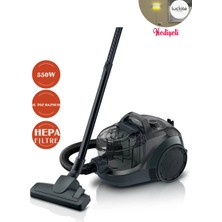 Bosch 550W 2l Hepa Filtreli Toz Torbasız Elektrikli Süpürge