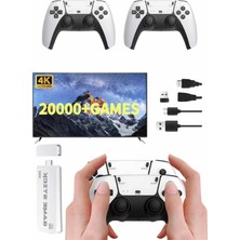 Zero Land Muratech Yeni Nesil 3D 4K 2000 Oyunlu Game Stick Oyun Konsolu Çift Konsol