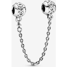 Pandora Charm 791088 Kadın Kullanıcılar İçin Beyaz Çelik Renkli Taşlı Bileklik