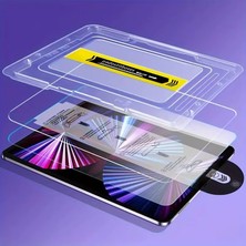 Alstrap Samsung Galaxy Tab S10 Fe/s9 FE/S10 Lite 10.9 Inç Uyumlu Ekran Koruyucu Cam Kolay Uygulama Aparatlı Tozsuz Kurulum