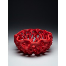 My Craft 3D MYCRAFT3D Organik Delikli Dekoratif Kase Modern Şık Hafif Dayanıklı Ev Dekoru 20X9 cm