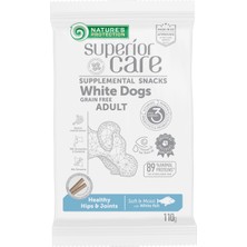 Nature's Protection Superior Care Beyaz Tüylü Köpekler Için Beyaz Balıklı Eklem & Kalça Destekli Köpek Ödülü 110G