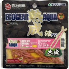 Ecogear Aqua - Katsu Aji Komushi 1.7\" 4.3cm 18 Adet Lrf Silikonu