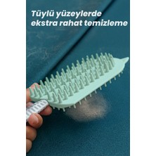 Atapet Silikon Kedi Köpek Tarağı Tüy Toplayıcı Tarak Kısa Tüylü Kediler Için Tüy Toplama Fırçası Tarak (Karışık Renk)