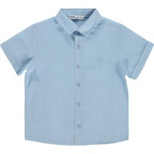 Civil Boys Basic Kısa Kol 6-9 Yaş Gömlek - Mavi
