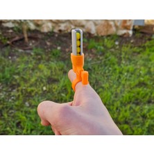 Mays 3D Studio 3D Baskı Parmak Oyuncağı Mini Top Atıcı Fidget Oyuncak Stres Oyuncağı Eğlenceli Oyuncak