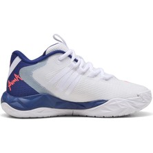 Puma Dagger 2 Jr Beyaz Çocuk Basketbol Ayakkabısı