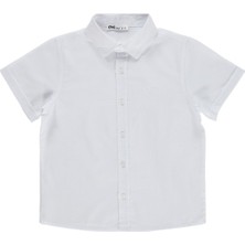 Civil Boys Basic Kısa Kol 10-13 Yaş Gömlek - Beyaz