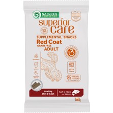 Nature's Protection Superior Care Kızıl Tüylü Köpekler Için Somonlu Deri & Tüy Sağlığı Destekli Köpek Ödülü 160G